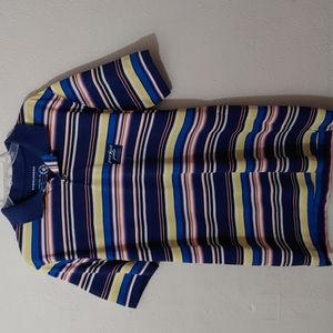 Saddlebred Men's Relaxed Fit Striped Polo, NWT